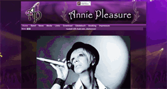 Desktop Screenshot of annie-pleasure.de